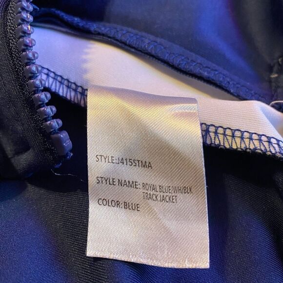 Craft + Flow Little Boy (7) XL Royal Blue Track Jacket - Picture 4 of 6